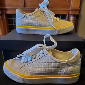 Rag & Bone, army low, Sterling croco sneakers